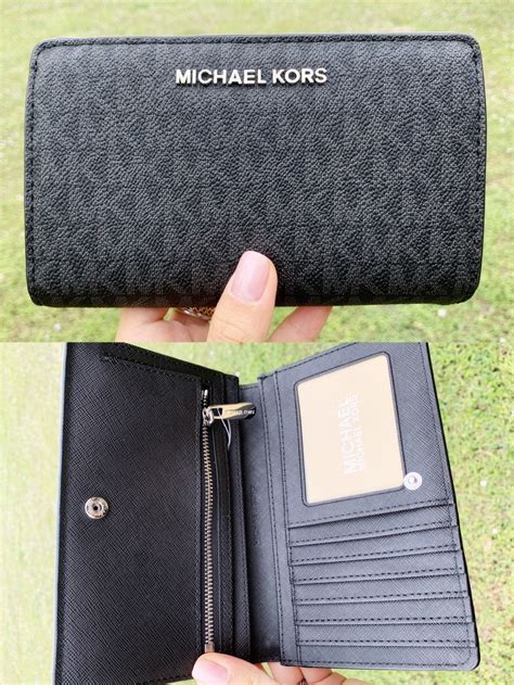 michael kors wallet bifold|michael kors slim billfold wallet.